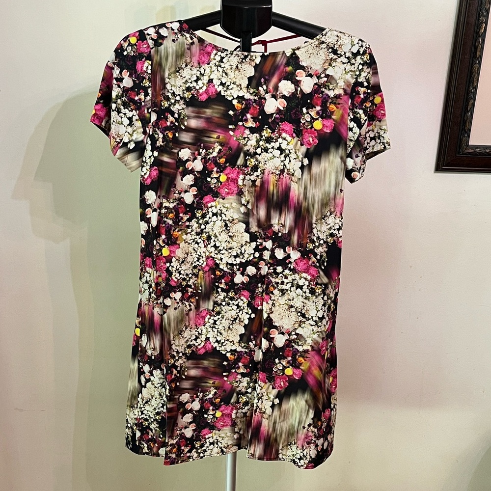NWT Rebecca Minkoff Luella Floral Short Sleeve Dress